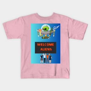 ET We come in peace Kids T-Shirt